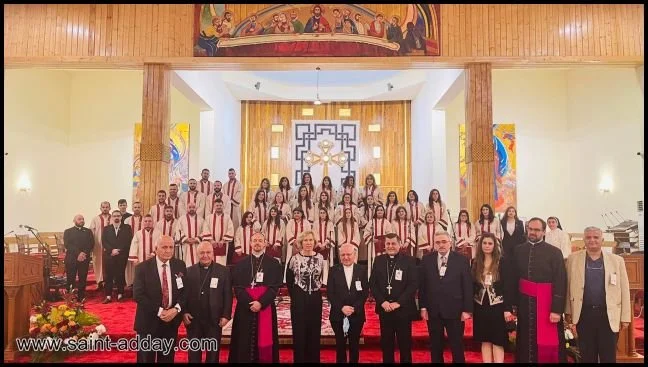 غبطة البطريرك الكاردينال ساكو يحضر أمسية تراتيل لمناسبة الذّكرى الأولى لزيارة قداسة البابا فرنسيس إلى العراق