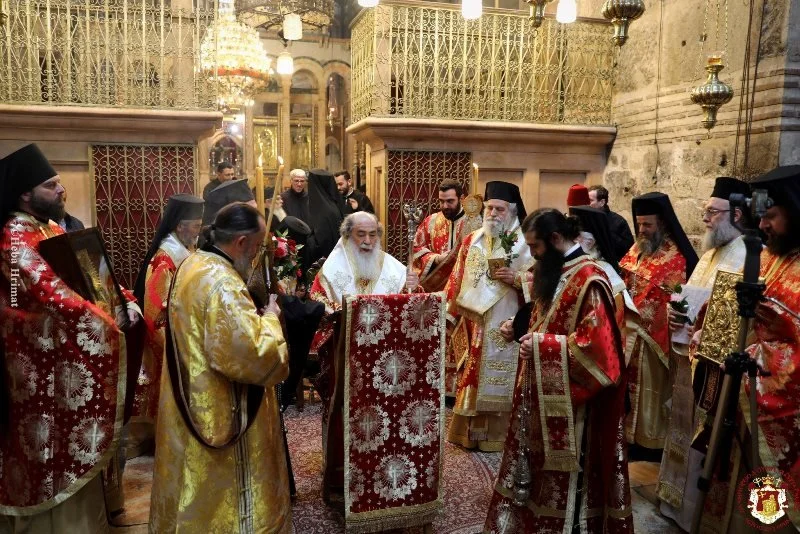 بطريركية الرّوم الأرثوذكس الأورشليميّة تحتفل بأحد الأورثوذكسيّة