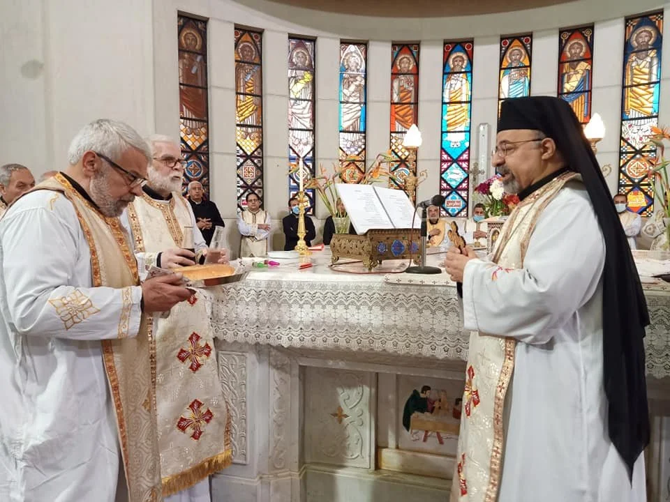 غبطة البطريرك الأنبا إبراهيم إسحق يترأّس قدّاس الشّكر في العيد التاسع لتنصيبه البطريركيّ
