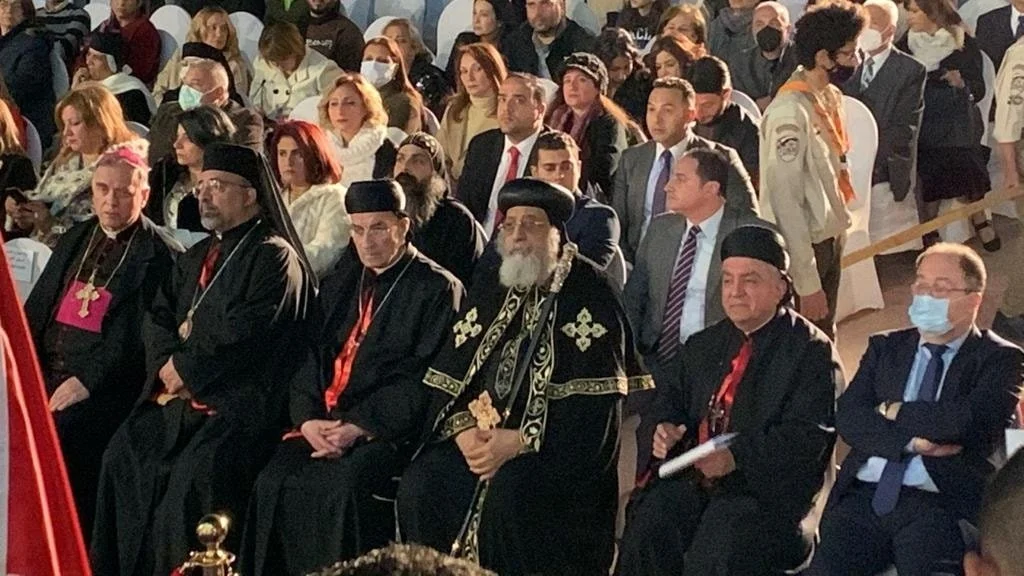 غبطة البطريرك الرّاعي يزور قداسة البابا تواضروس الثاني في مصر