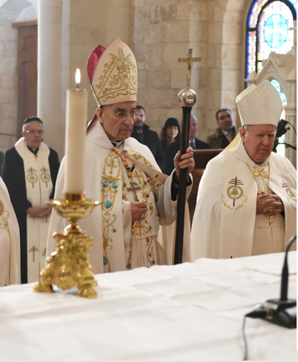 قداسة البابا فرنسيس هنّأ غبطة البطريرك الرَّاعي بعيد البشارة وبالذّكرى السّنويّة الحادية عشرة لتولّيه السّدّة البطريركيّة