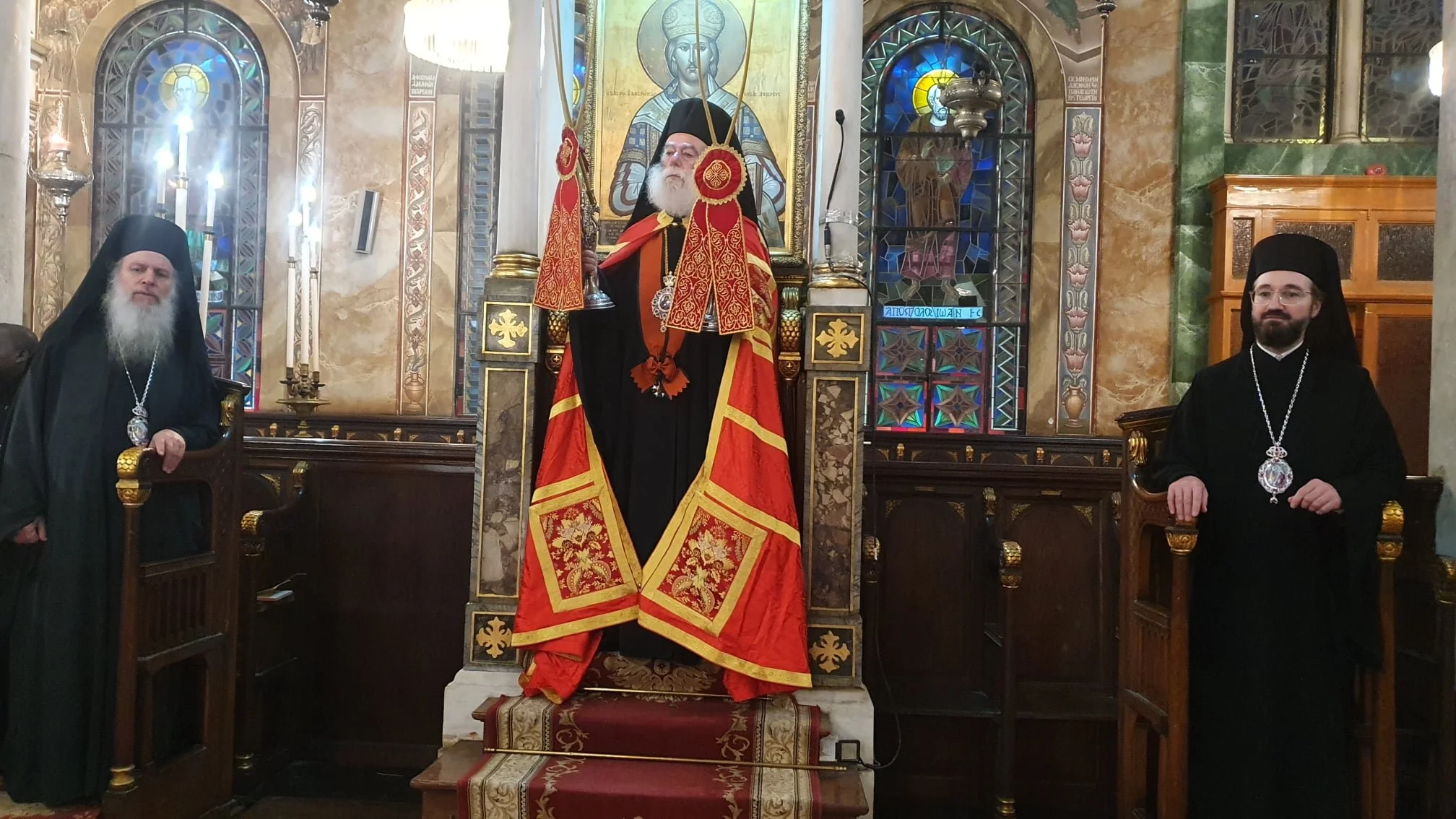 إحتفال غبطة البابا ثيودروس الثاني بعيد بشارة العذراء مريم والدة الإله