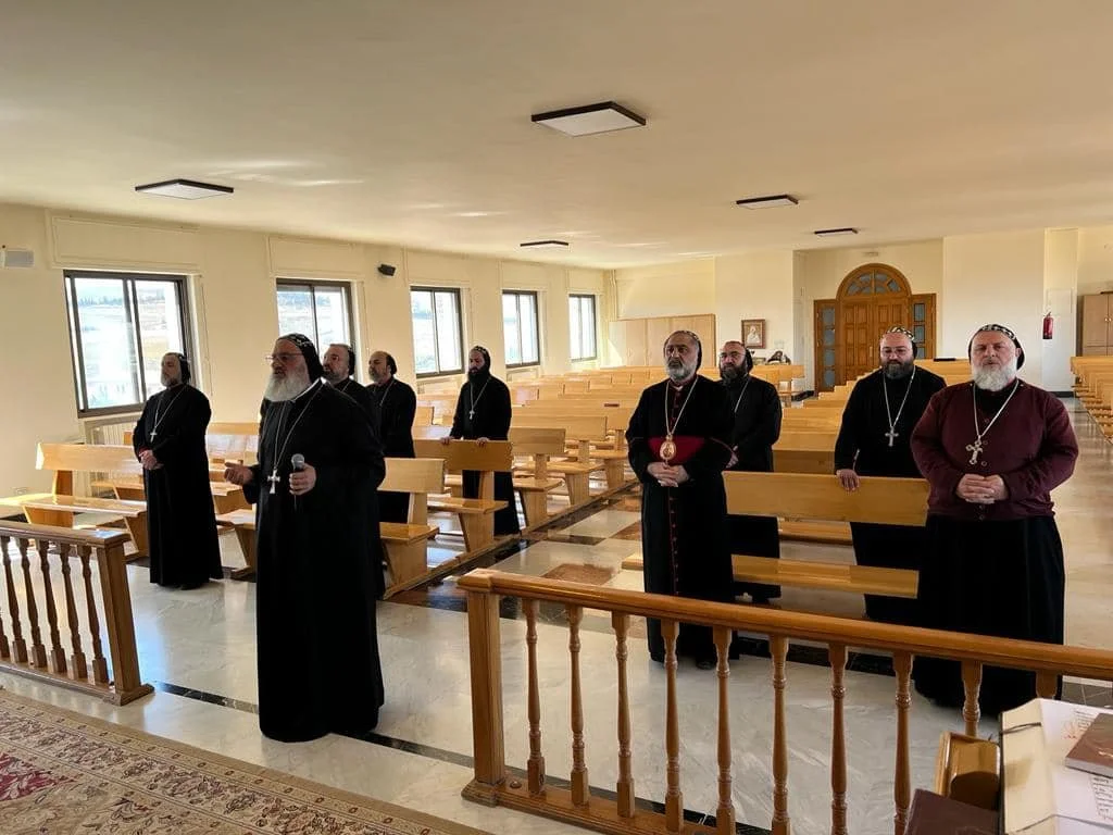 His Holiness Patriarch Mor Ignatius Aphrem II Inaugurated A Spiritual Retreat For the Archbishops of the Archdioceses in Syria