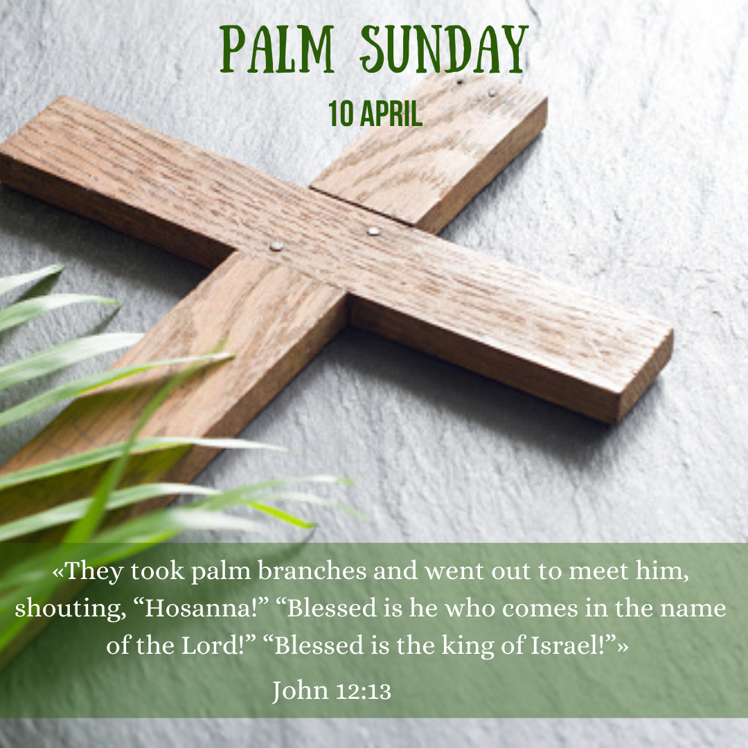 Standing Together in Prayer - Palm Sunday