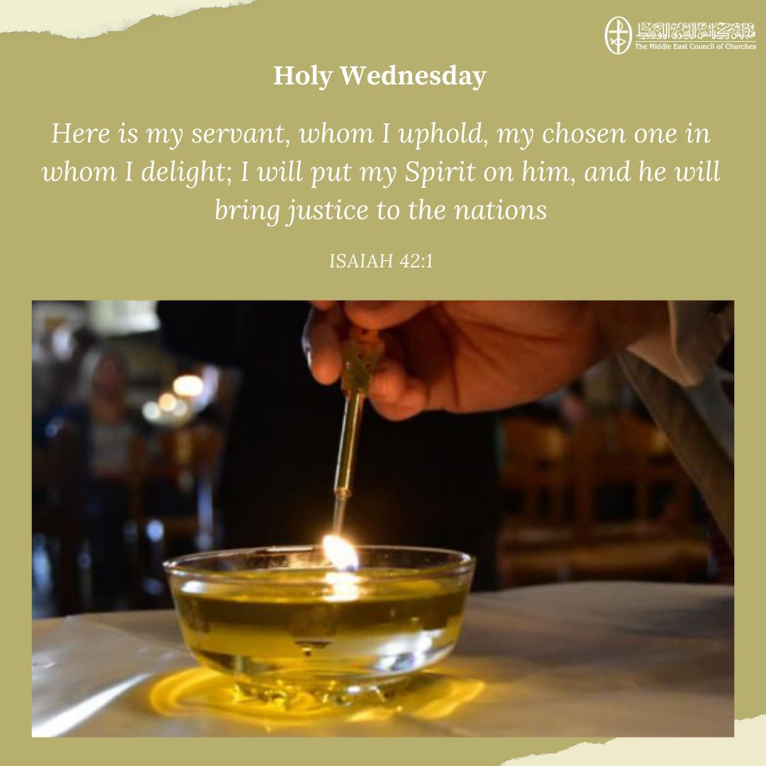 Standing Together in Prayer - Holy Wednesday