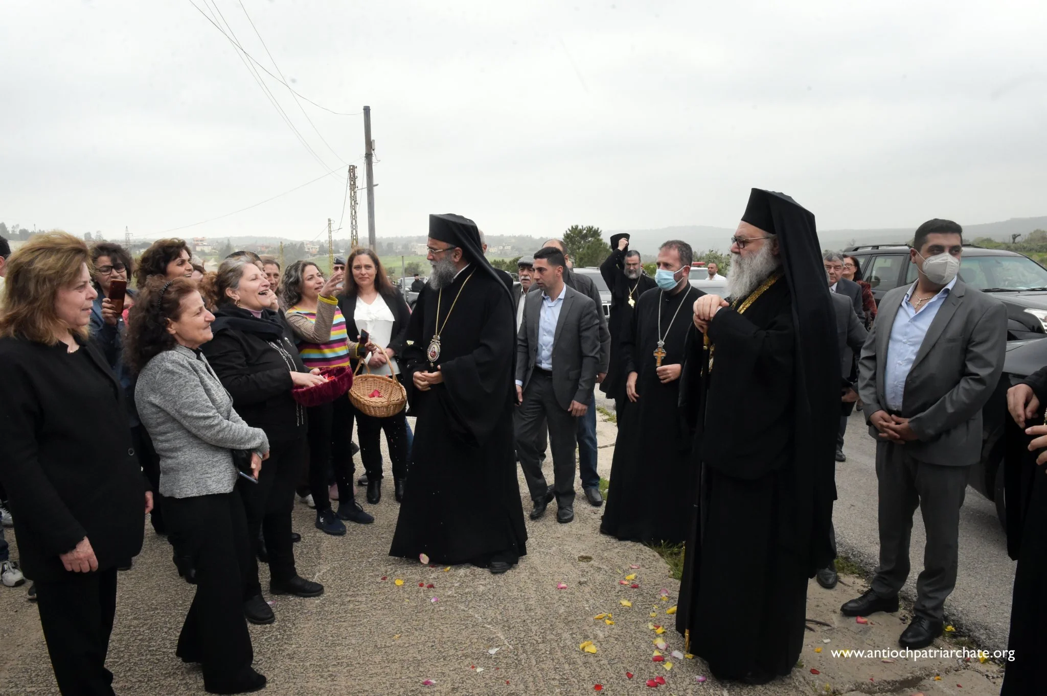 غبطة البطريرك يوحنا العاشر يزور رماح العكاريّة ويدشّن قاعة الكنيسة