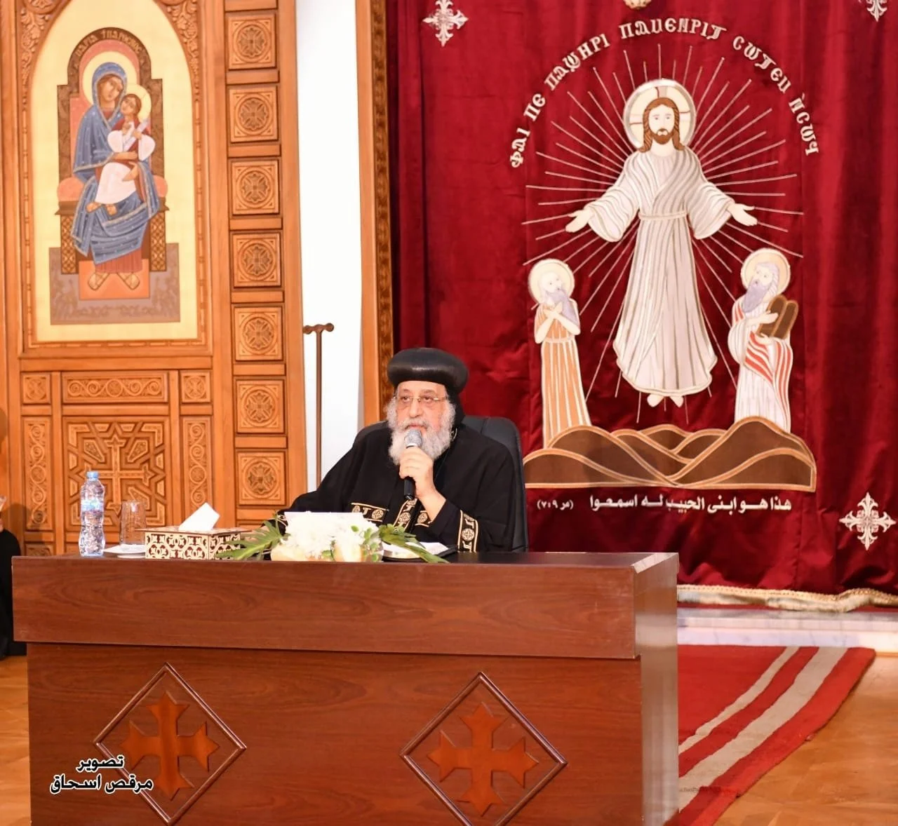 في ختام سلسلة "أَيْنَ أَنْتَ؟".. "مقابلة اللّه في طقوس الكنيسة".. في إجتماع الأربعاء لقداسة البابا تواضروس الثاني