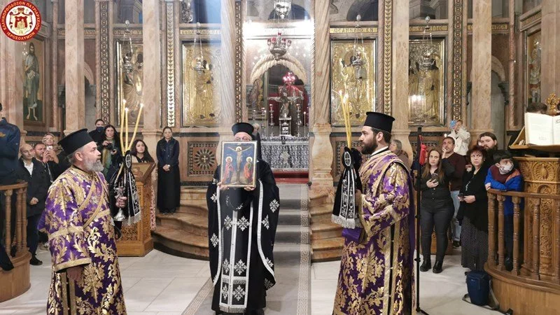 The Service of the Passion at the Greek Orthodox Patriarchate of Jerusalem  