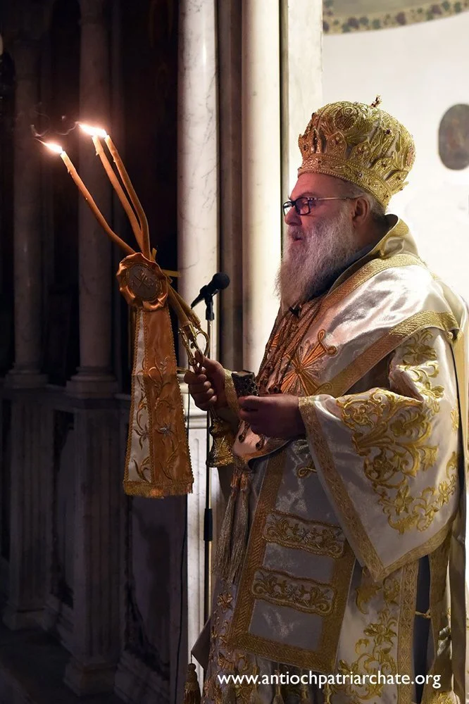 عظة غبطة البطريرك يوحنا العاشر في إثنين الباعوث في الكاتدرائيّة المريميّة بدمشق 