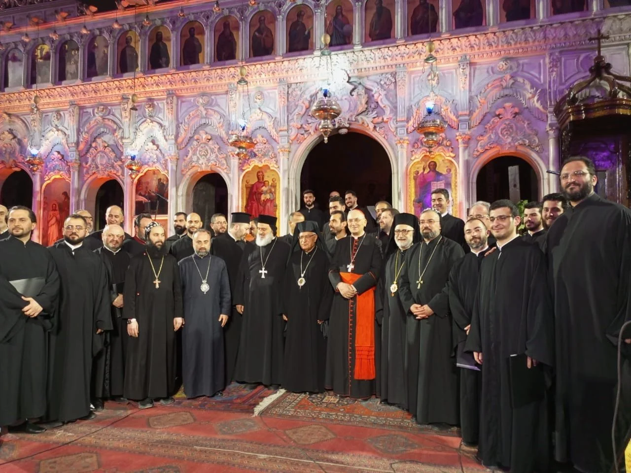 كلمة غبطة البطريرك يوسف العبسيّ في ختام الأمسية الروحيّة البيزنطيّة الفصحيّة في كاتدرائيّة سيّدّة النياح بدمشق