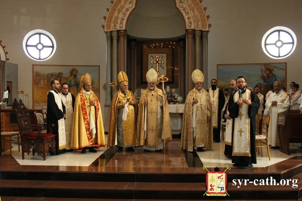 غبطة البطريرك مار اغناطيوس يوسف الثالث يونان يحتفل بالقدّاس الإلهيّ لإرساليّتَي مار يوسف ومار أسيا الحكيم في سودرتاليا، السويد