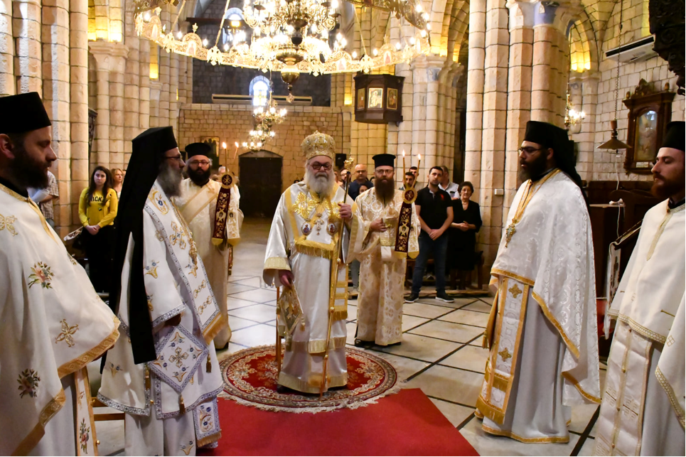 عظة غبطة البطريرك يوحنا العاشر في أحد توما بدير القدّيس جاورجيوس الحميراء البطريركيّ في وادي النصارى