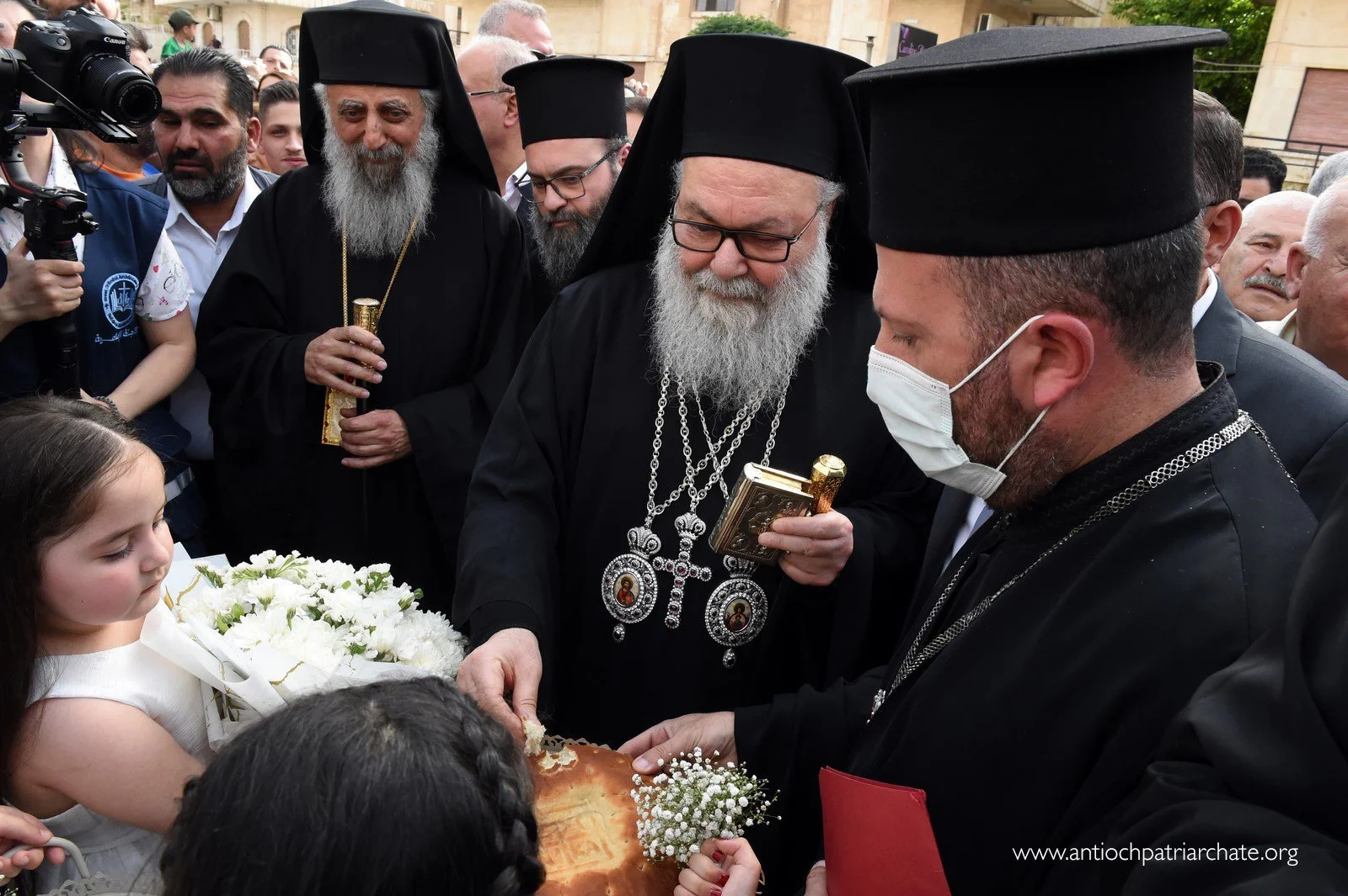 غبطة البطريرك يوحنا العاشر يصل إلى حماه ويؤكّد
