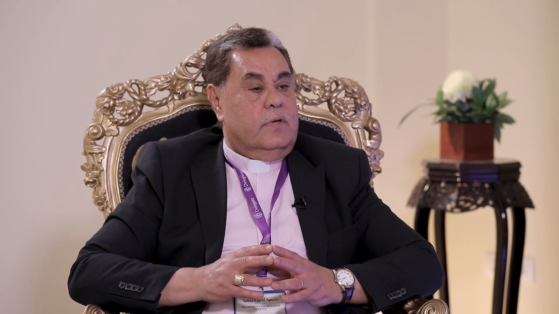 Video – A Special Interview with Reverend Boutros Zaour During the MECC 12th General Assembly