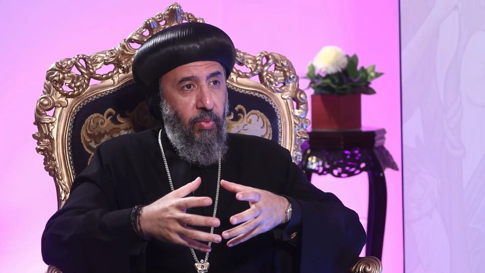 فيديو – مقابلة خاصّة مع سيادة الأنبا أنجيلوس خلال الجمعيّة العامة الـ12 لمجلس كنائس الشرق الأوسط