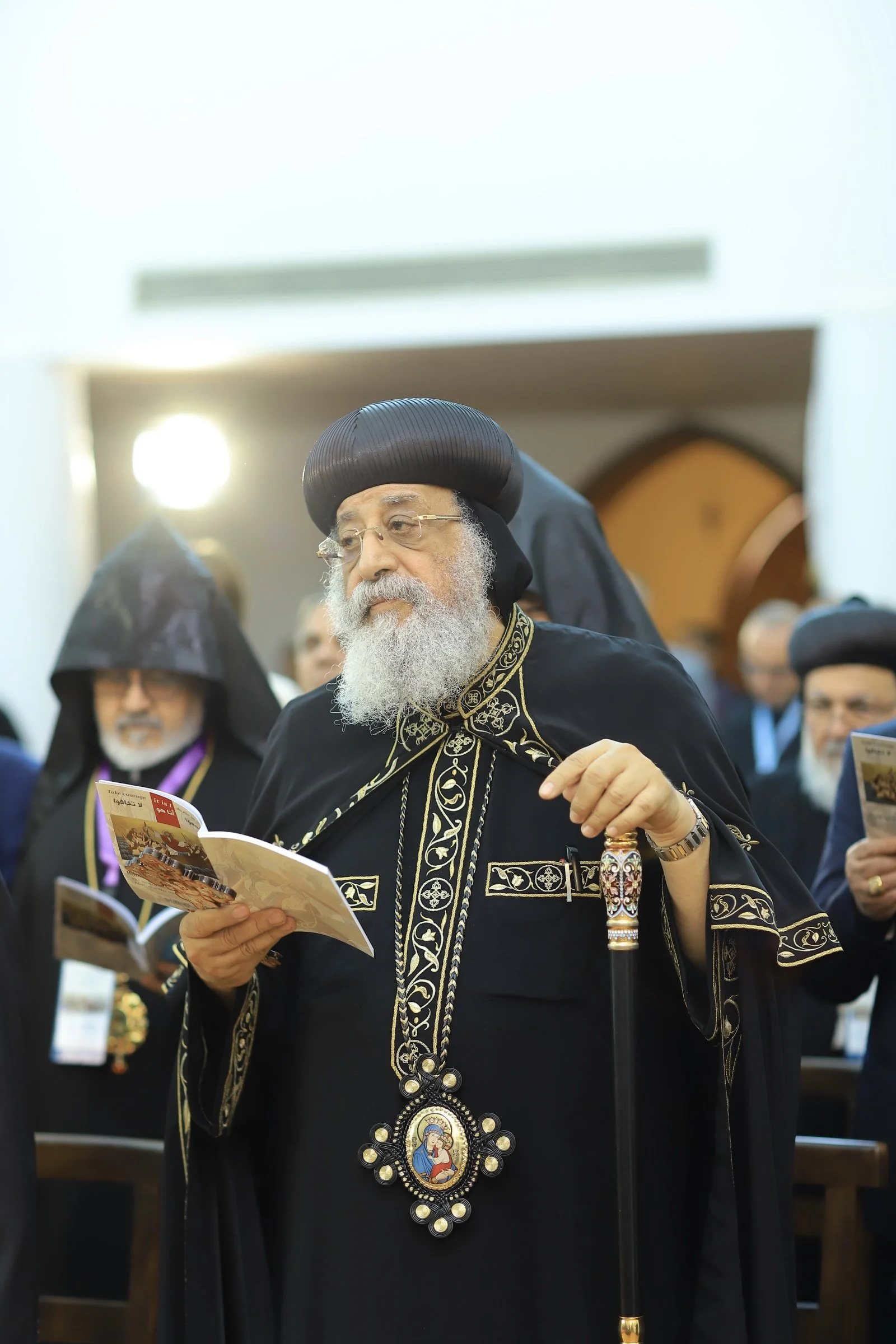 A Thank You Letter from the Secretary General Dr. Michel Abs to His Holiness Pope Tawadros II