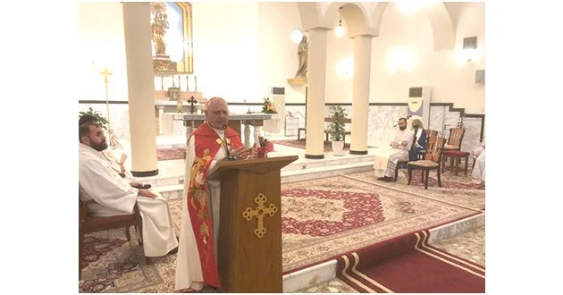 البطريرك ساكو يختتم الشهر المريمي بالقداس الإلهي في مزار سلطانة الوردية