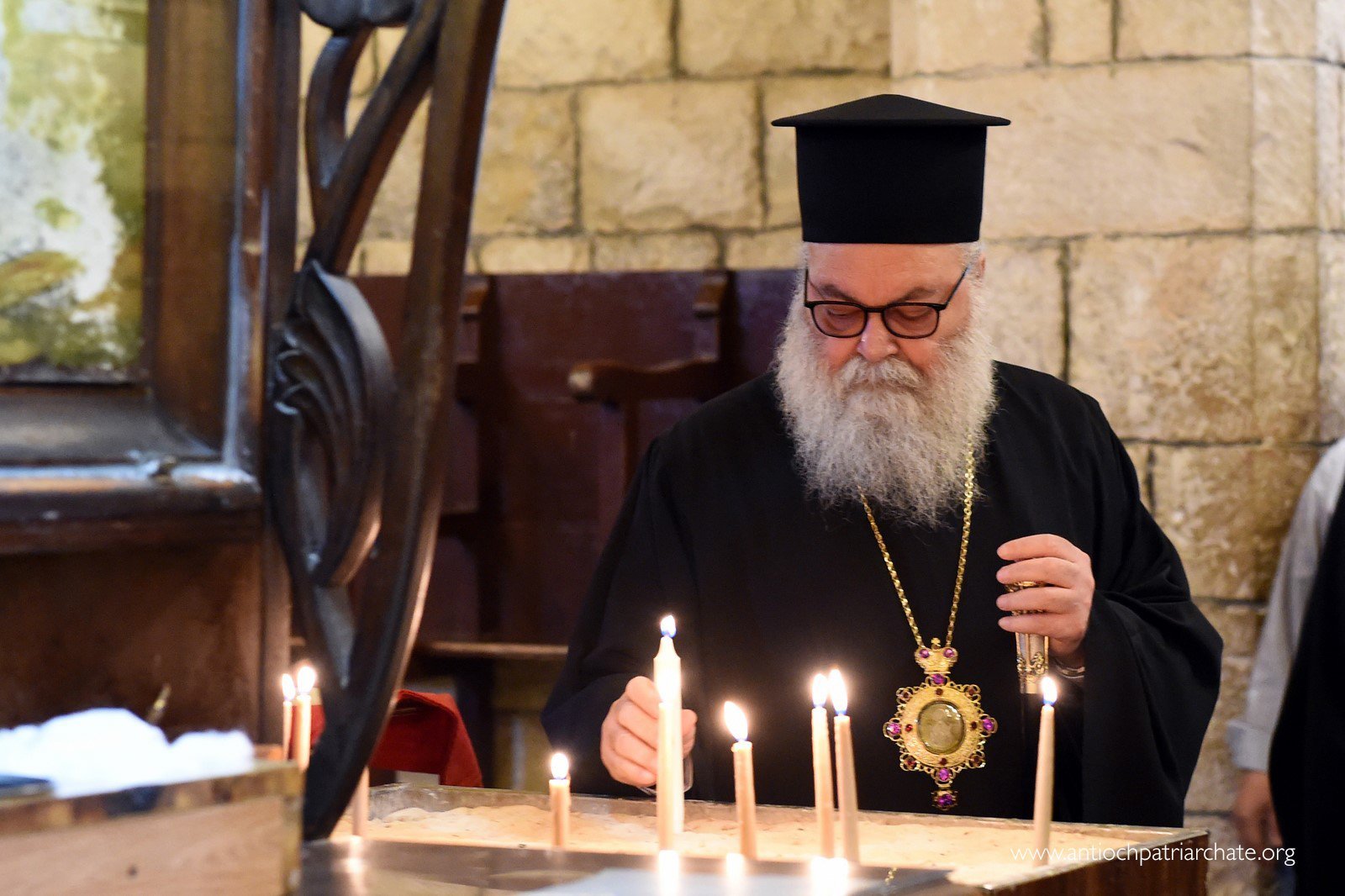 Meeting with the priests of Damascus and  Rural Damascus in the Patriarchal Monastery of St. George Al-Humeyra