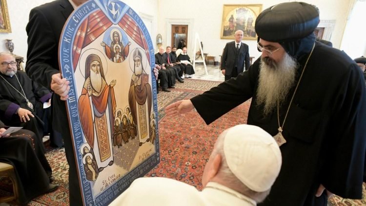 His Holiness Pope Francis calls for dialogue of life with Oriental Orthodox Churches