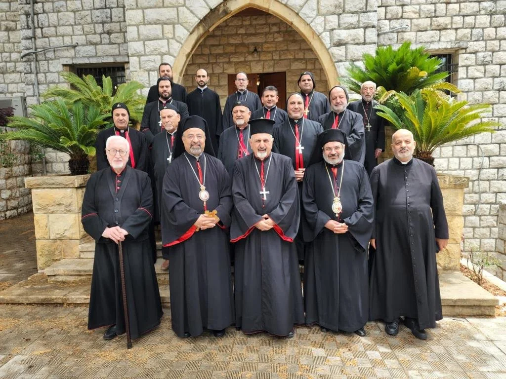 غبطة البطريرك الأنبا إبراهيم إسحق والأنبا توما حبيب يزوران غبطة البطريرك مار إغناطيوس يوسف الثالث يونان بلبنان