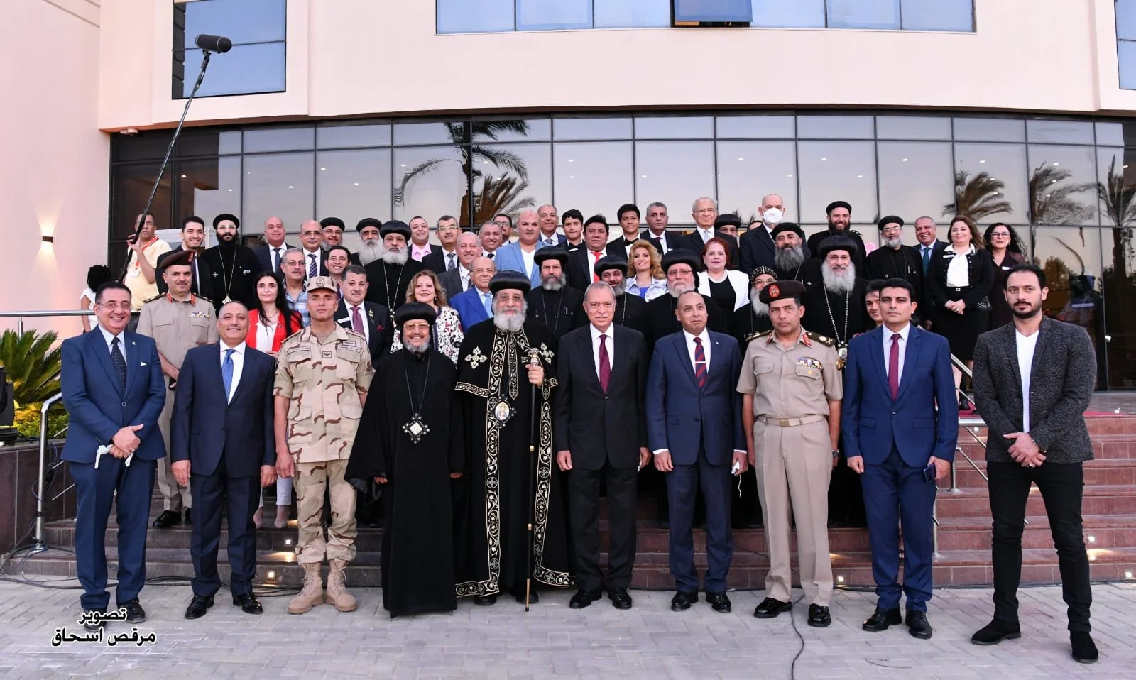 His Holiness Pope Tawadros II Inaugurates “Saint Mark” House for Conferences in Shubra El-Kheima Diocese
