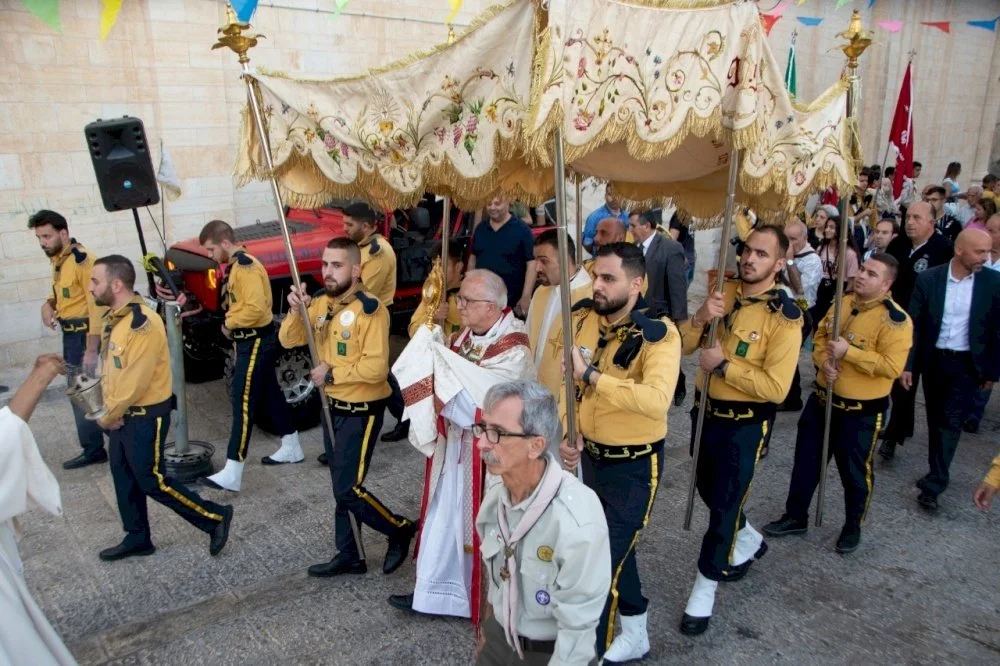 الإحتفال بعيد قلب يسوع الأقدس في سالزيان بيت لحم