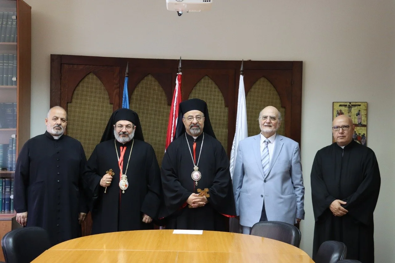 His Beatitude Patriarch Anba Ibrahim Isaac in A Visit to the MECC General Secretariat in Beirut: