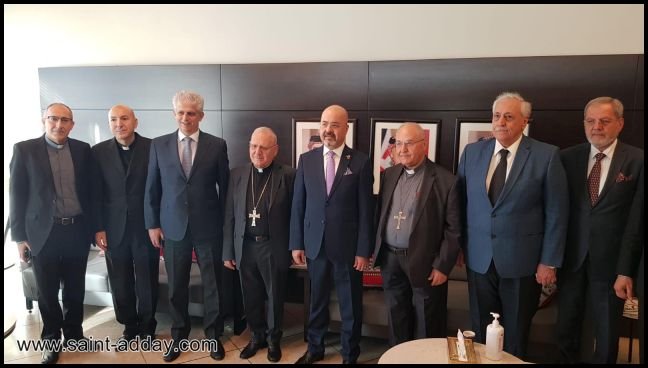 غبطة البطريرك الكاردينال لويس روفائيل ساكو يصل إلى العاصمة الأردنيّة
