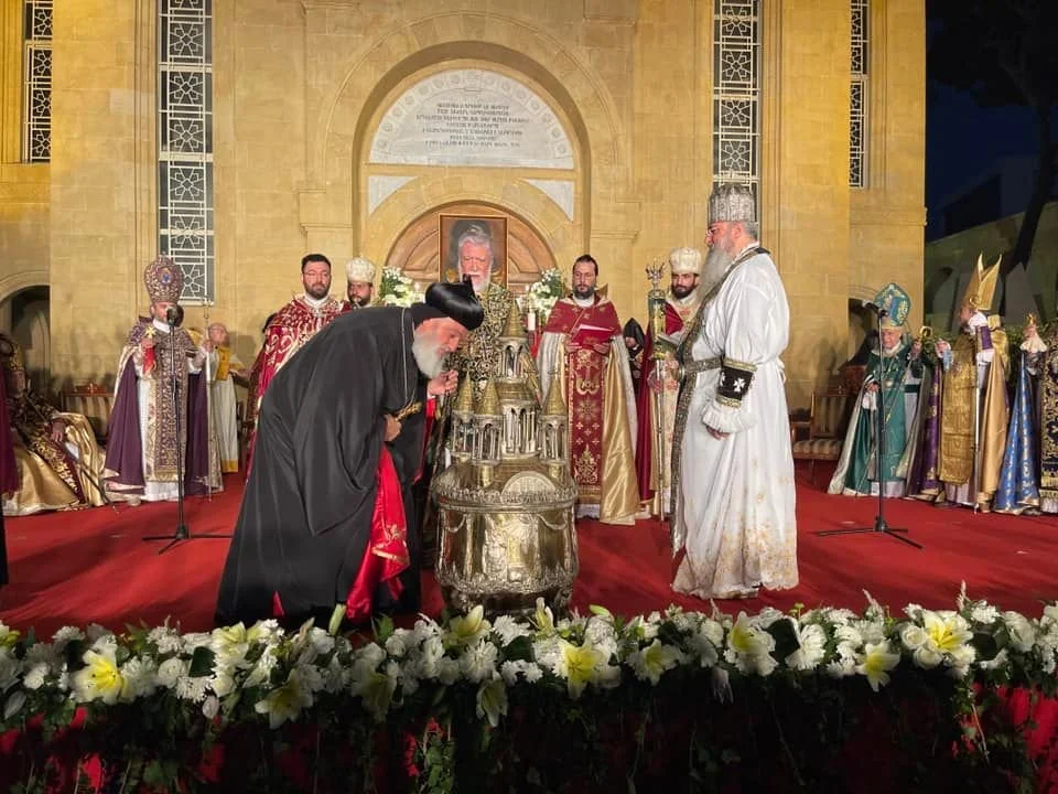 His Holiness Patriarch Mor Ignatius Aphrem II Participated in the Sanctification of the Chrism at the Armenian Orthodox Catholicosate of the Great House of Cilicia