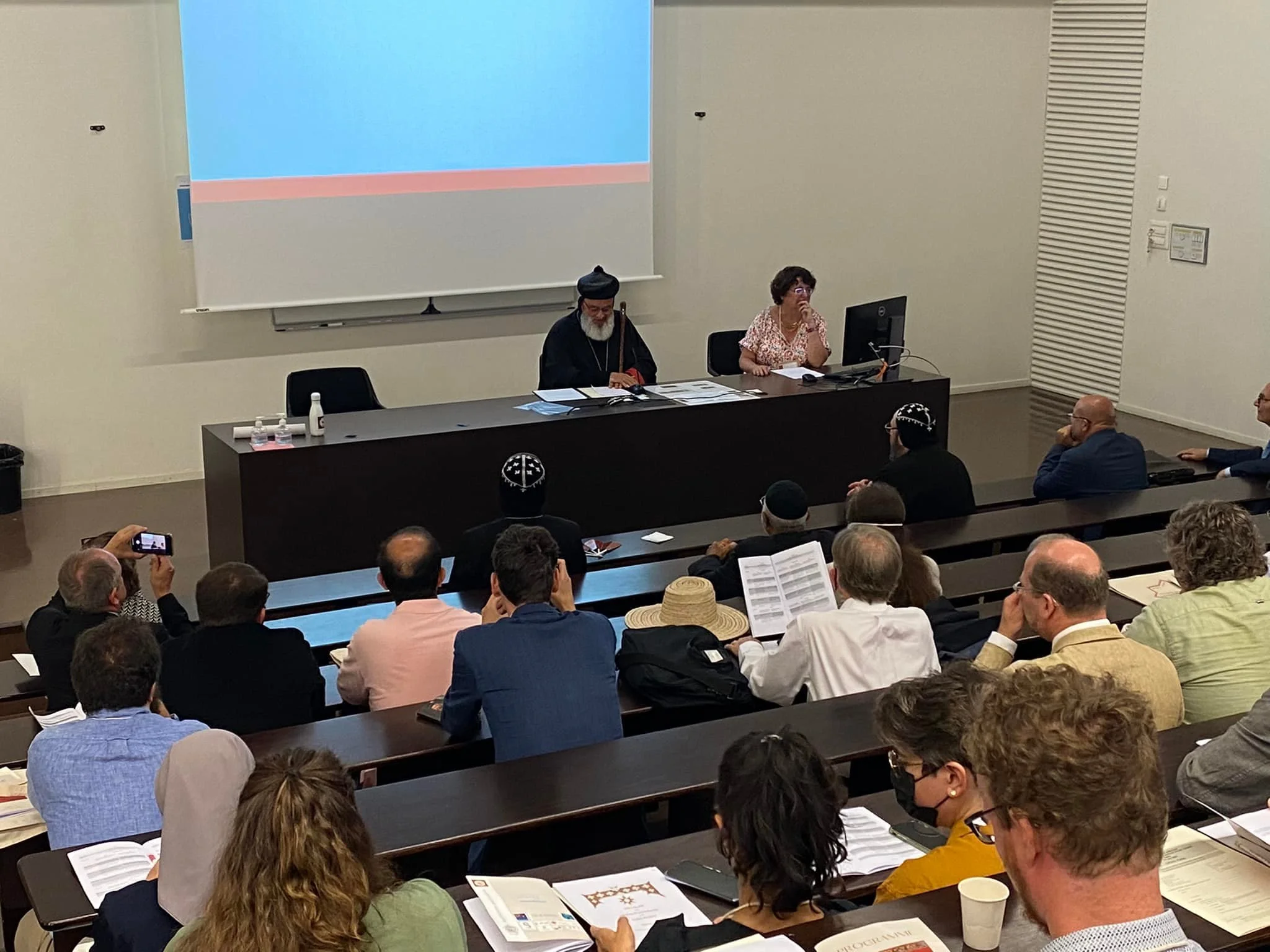 His Holiness Patriarch Mor Ignatius Aphrem II Inaugurated the XIII Symposium Syriacum and the XI Congress for the Arabic Christian Studies