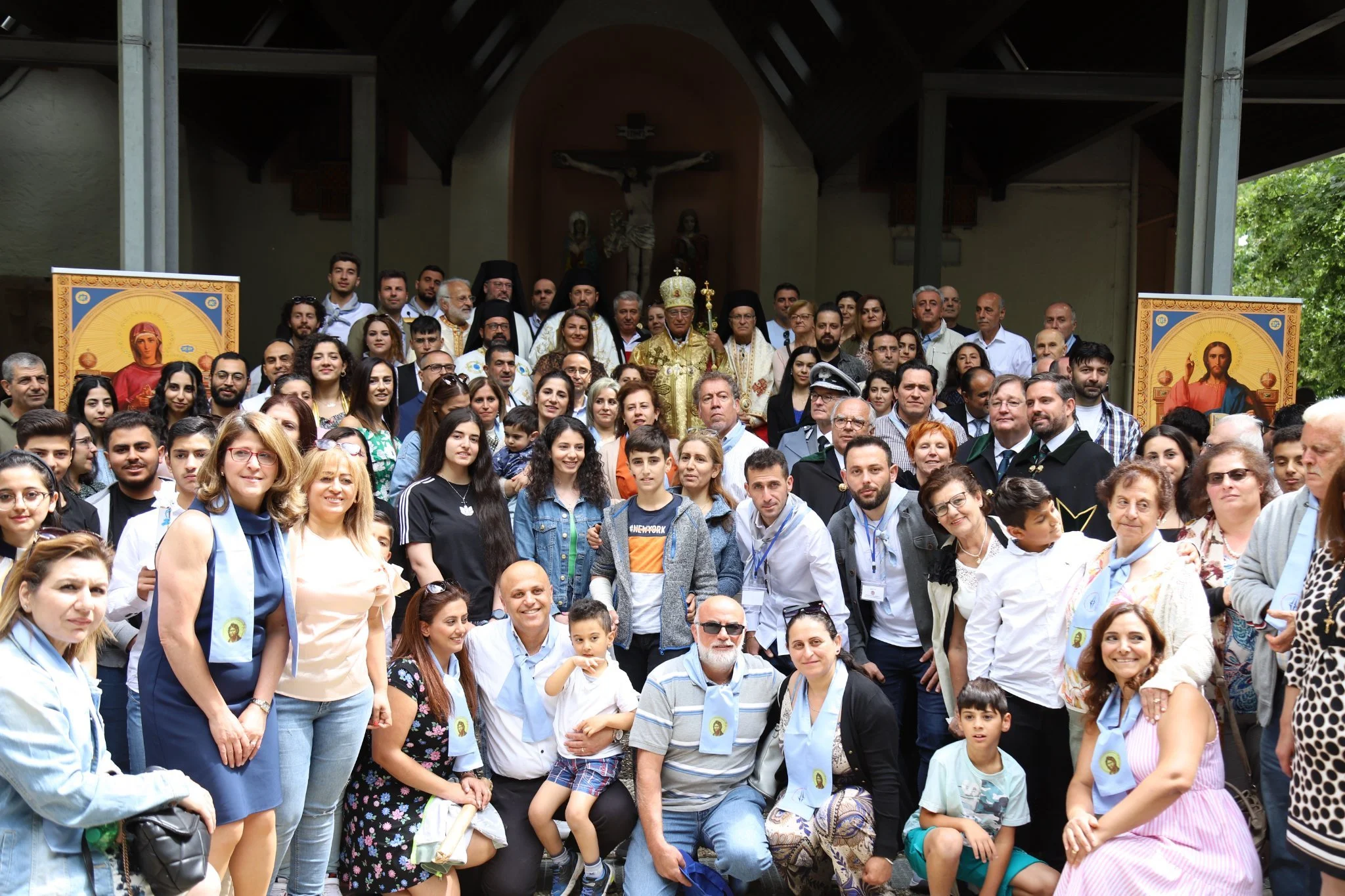 غبطة البطريرك يوسف العبسيّ يترأس ليترجيّا القدّاس الإلهي في دير العذراء مارينتال 