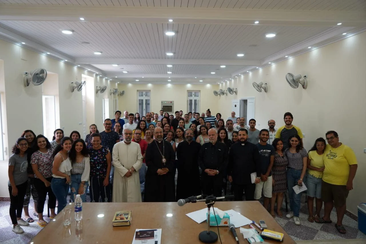 غبطة البطريرك الأنبا إبراهيم إسحق، بطريرك الأقباط الكاثوليك يشارك في المؤتمر التكويني الثاني لخدام الإيبارشية البطريركية بالإسكندرية