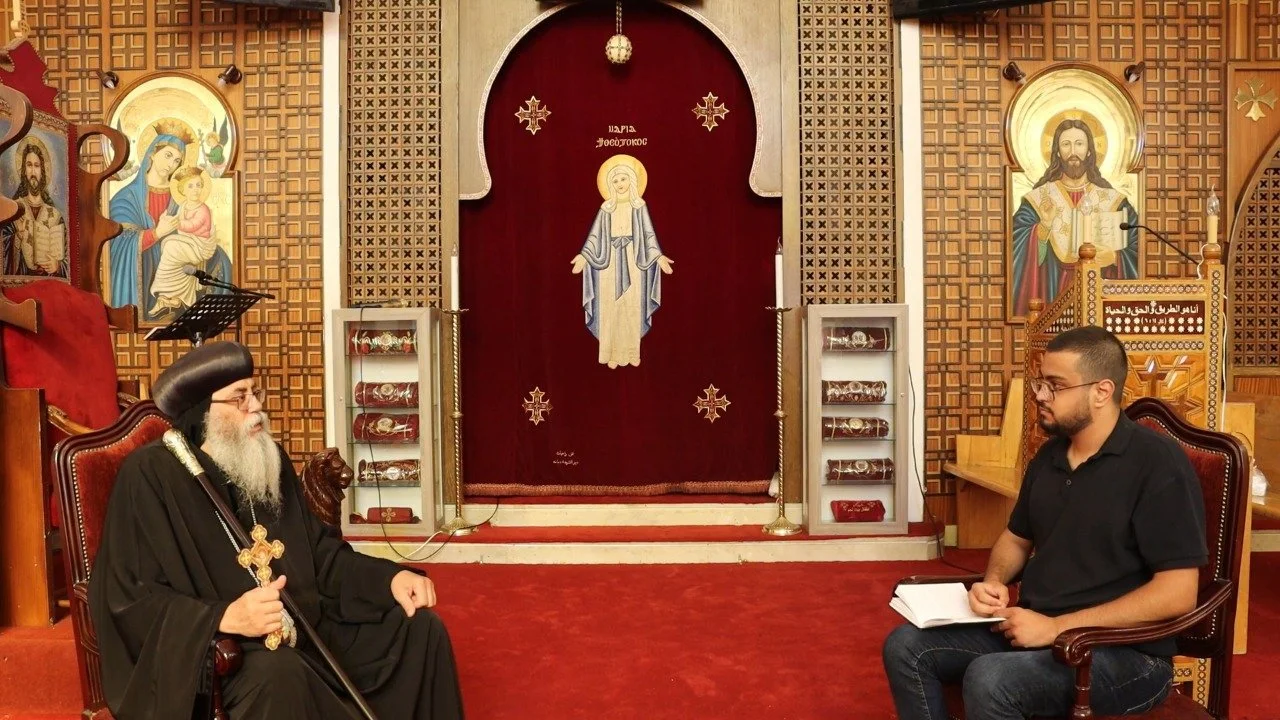 Podcast Video - In a Special Interview, His Grace Anba Antonios: Breaking Down Barriers Between All Churches Is One of the Most Important MECC Roles