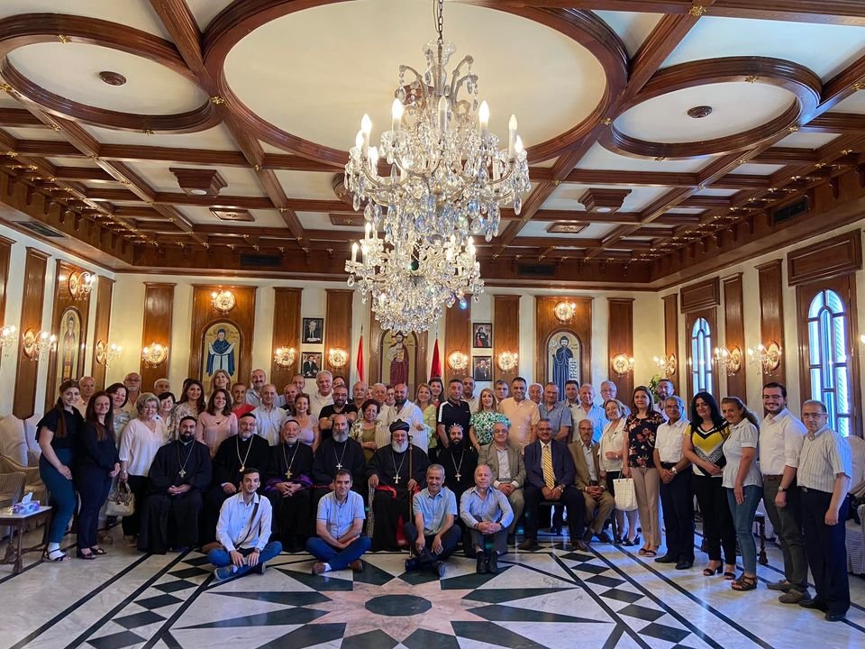 قداسة البطريرك مار إغناطيوس أفرام الثاني يلتقي كهنة ومجالس ومؤسّسات أبرشيّة حلب