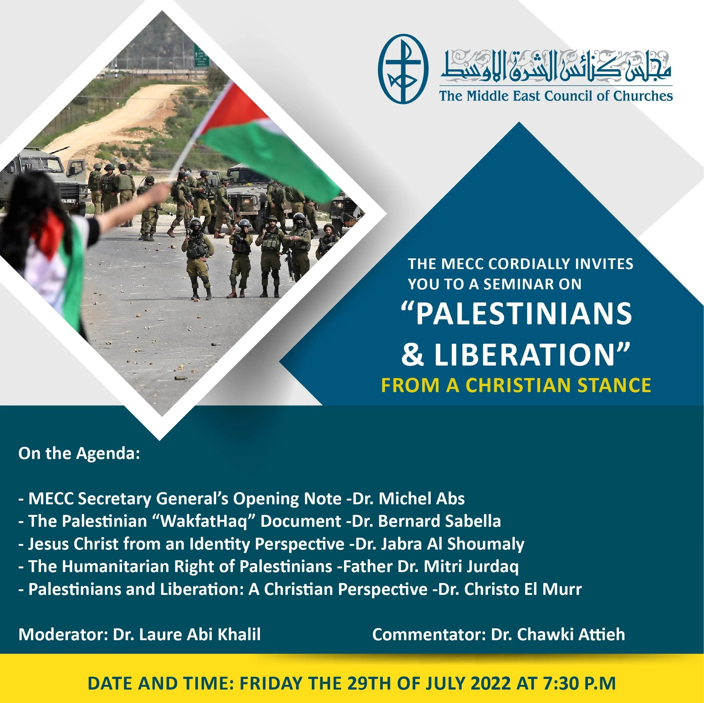 “Palestinians and Liberation from a Christian Stance”