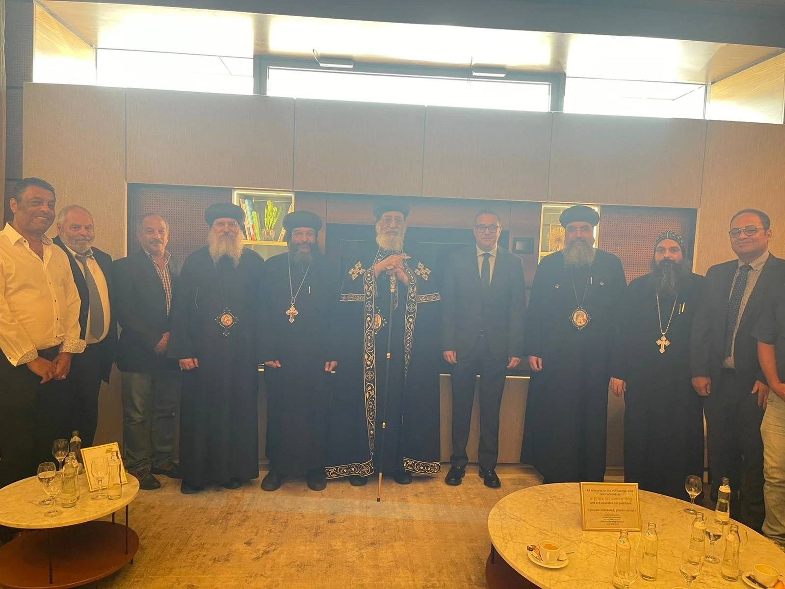 قداسة البابا تواضروس الثاني يغادر النمسا بعد زيارة رعويّة