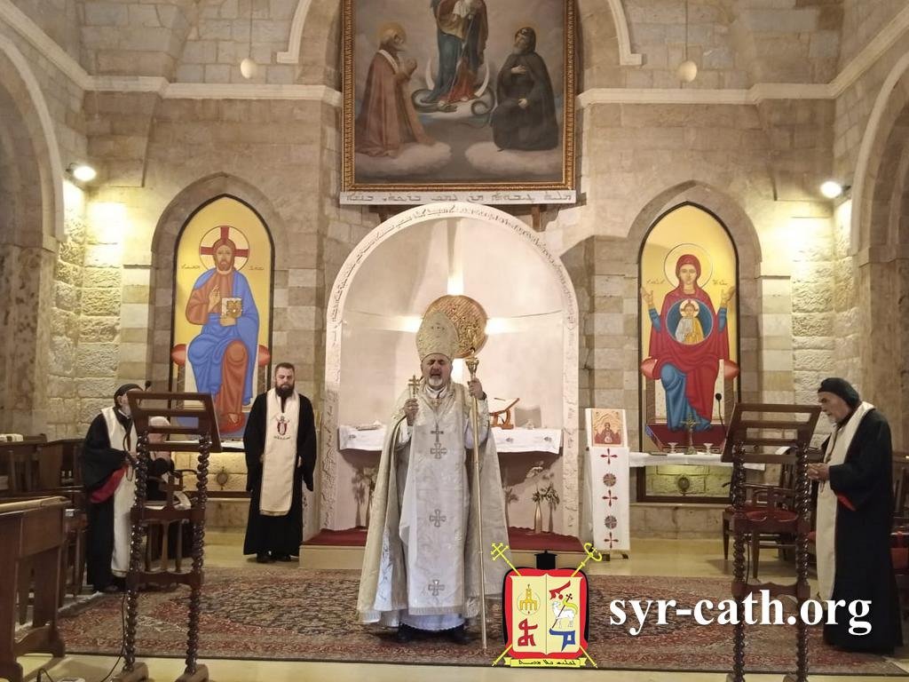 غبطة البطريرك مار اغناطيوس يوسف الثالث يونان يحتفل بقدّاس عيد التجلّي