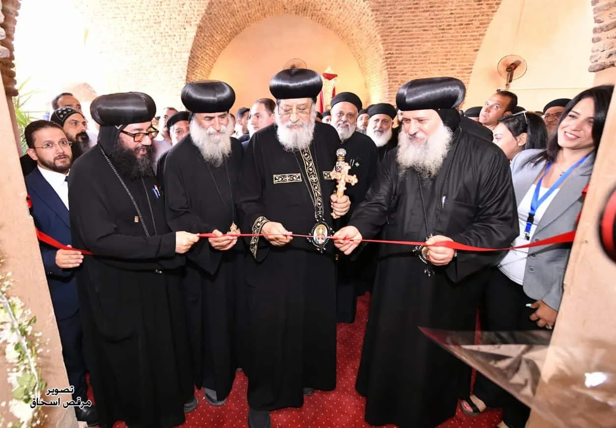 قداسة البابا تواضروس الثاني يفتتح مركز "العذراء والأنبا رويس" بمصر القديمة