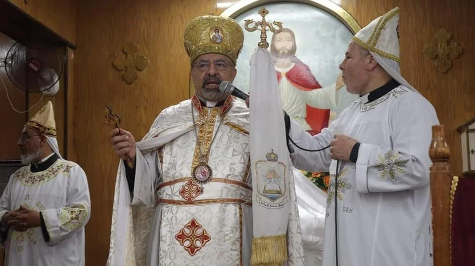 غبطة البطريرك الأنبا إبراهيم إسحق يزور كنيسة العذراء مريم بمدينة القنطرة غرب 