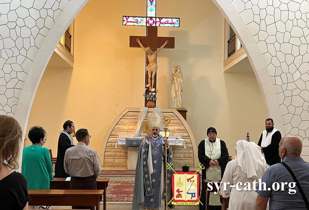 غبطة البطريرك مار اغناطيوس يوسف الثالث يونان يحتفل بقدّاس الأحد العاشر بعد العنصرة وعيد القدّيس مار حبيب الشهيد شمّاس الرها