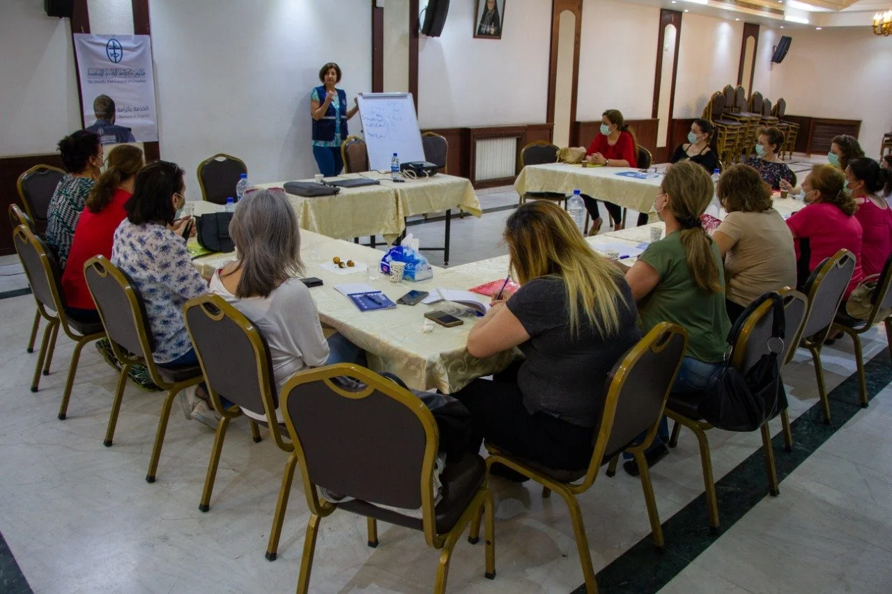 ثلاثون سيدة ينشرن الوعي الصحّي في دمشق ودرعا 