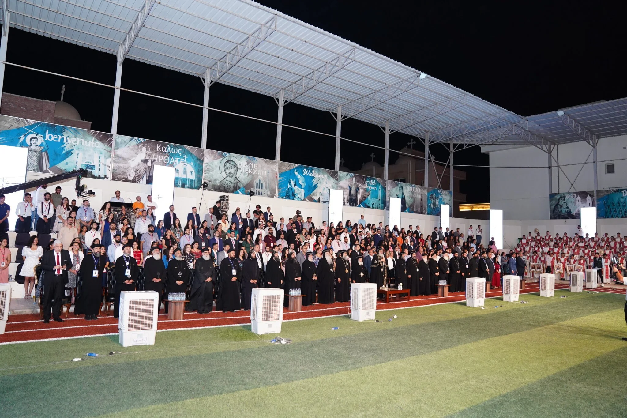 حفل افتتاح ملتقى لوجوس الثالث لشباب الكنيسة القبطيّة الأرثوذكسيّة من حول العالم 2022