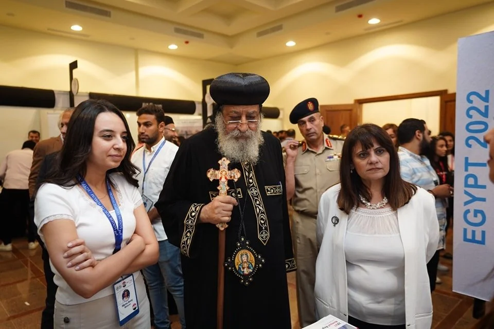 قداسة البابا تواضروس الثاني يفتتح معرض "لوجوس" في ملتقى شباب لوجوس الثالث