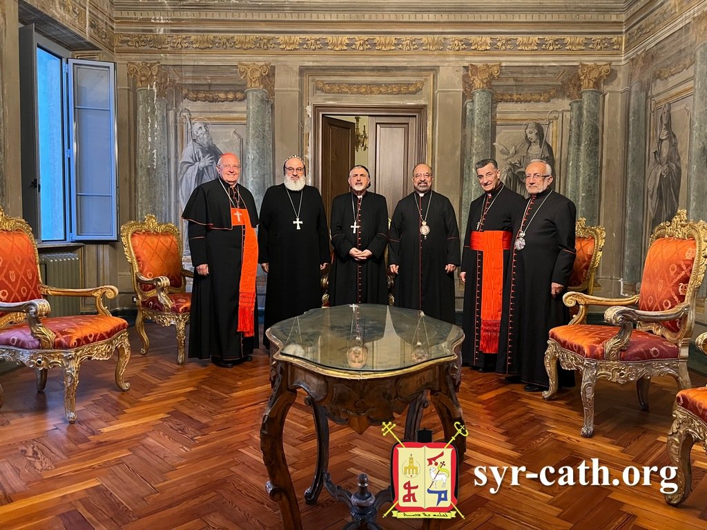 غبطة البطريرك مار اغناطيوس يوسف الثالث يونان يدعو إخوته البطاركة والكرادلة إلى لقاء في مقرّ الوكالة البطريركيّة السريانيّة في روما