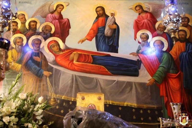 The service of the Lamentations of the Theotokos at the Greek Orthodox Patriarchate of Jerusalem