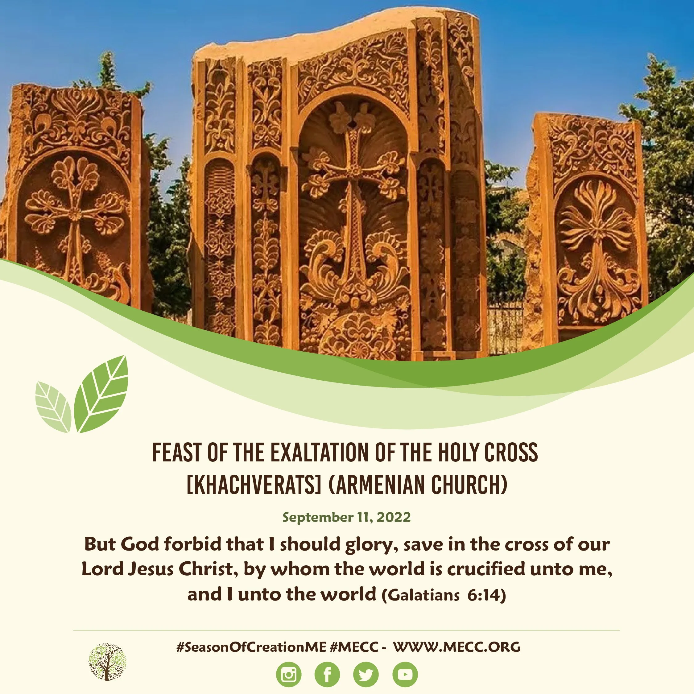 Feast of the Exaltation of the Holy Cross [Khachverats] (Armenian Church) - September 11