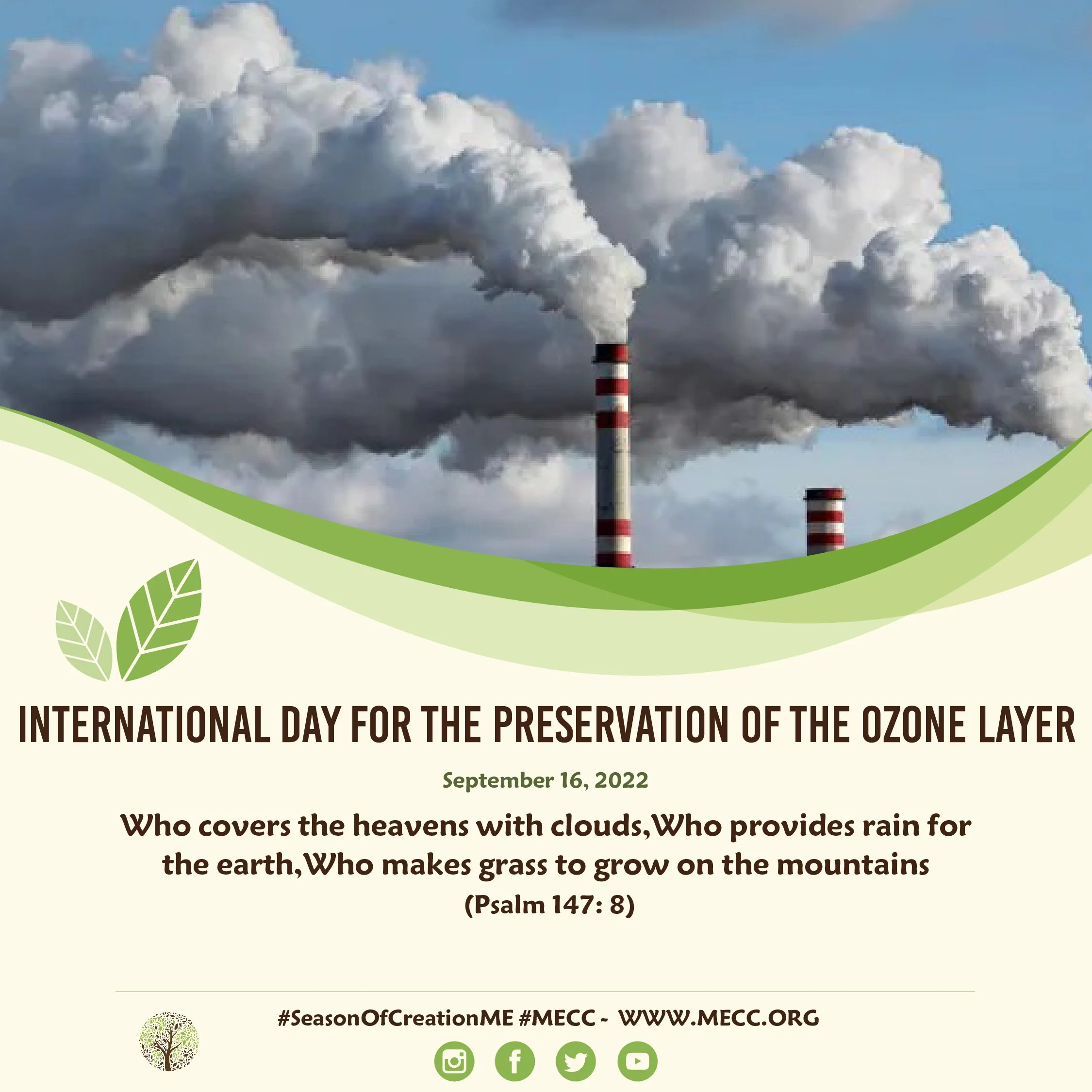 International Day for the Preservation of the Ozone Layer - September 16
