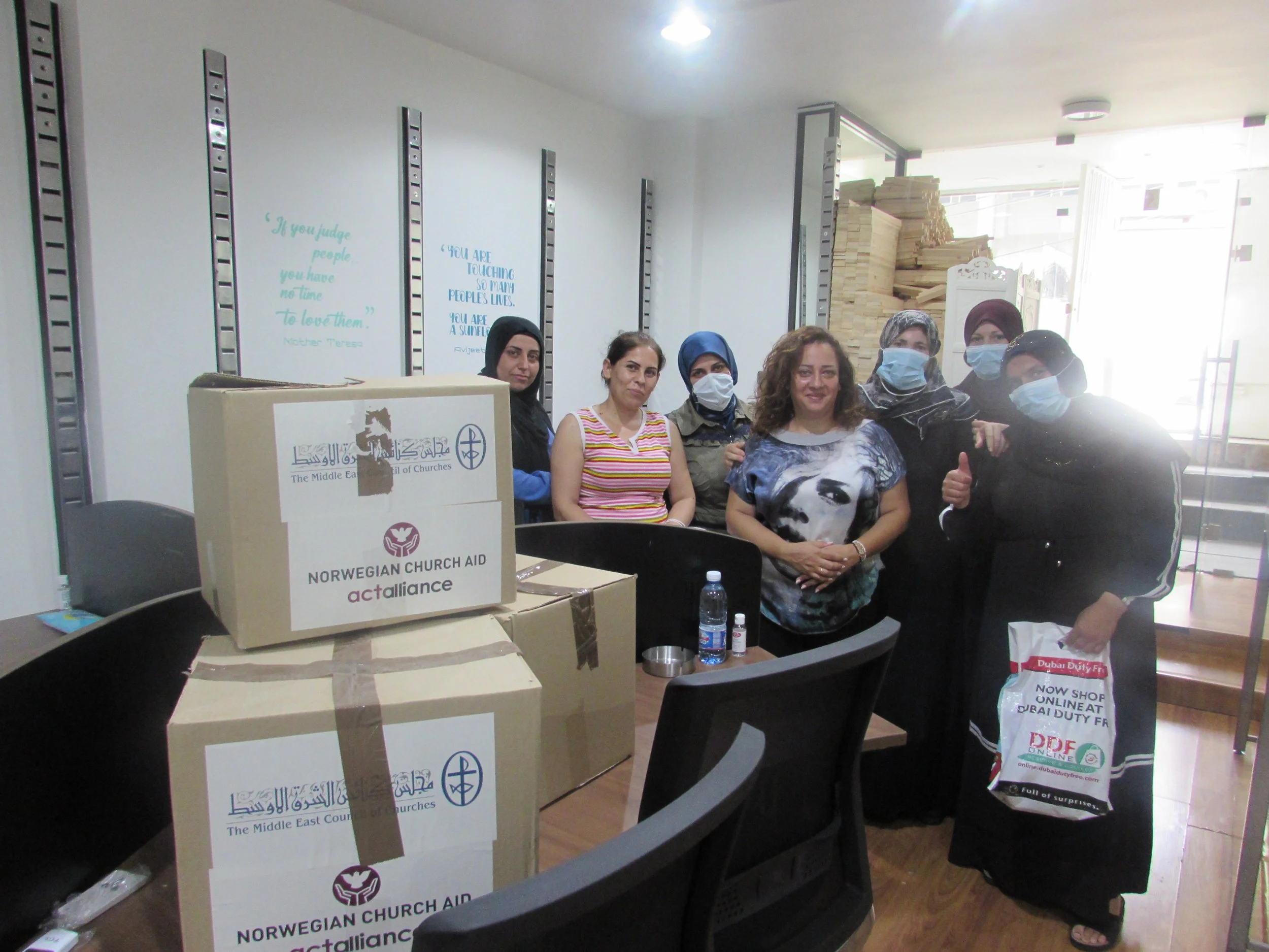 Health Aid Updates of the Diakonia Department, Beirut’s Office