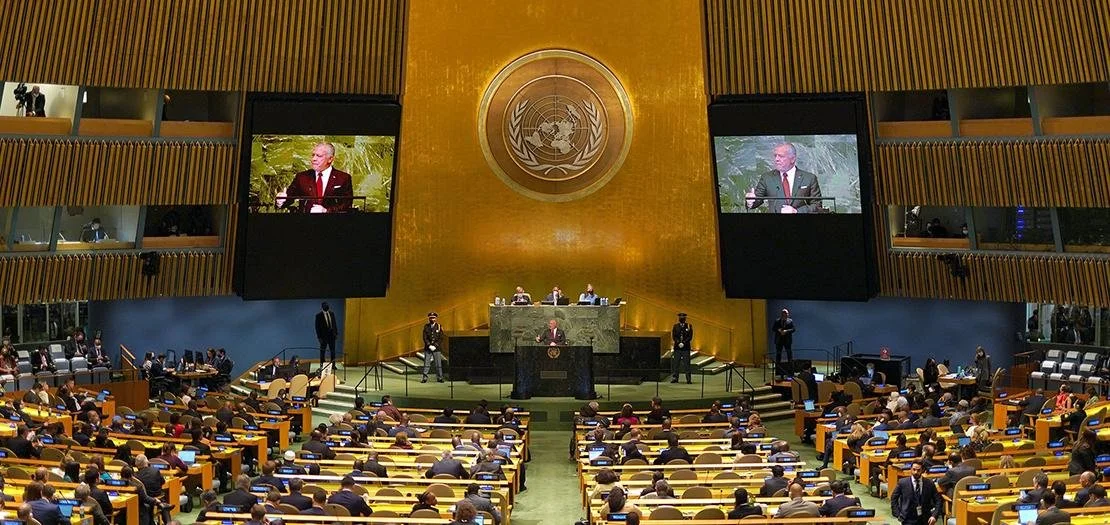His Majesty King Abdullah II at 77th UNGA session: "Christianity is an integral part of the region and the Holy Land"