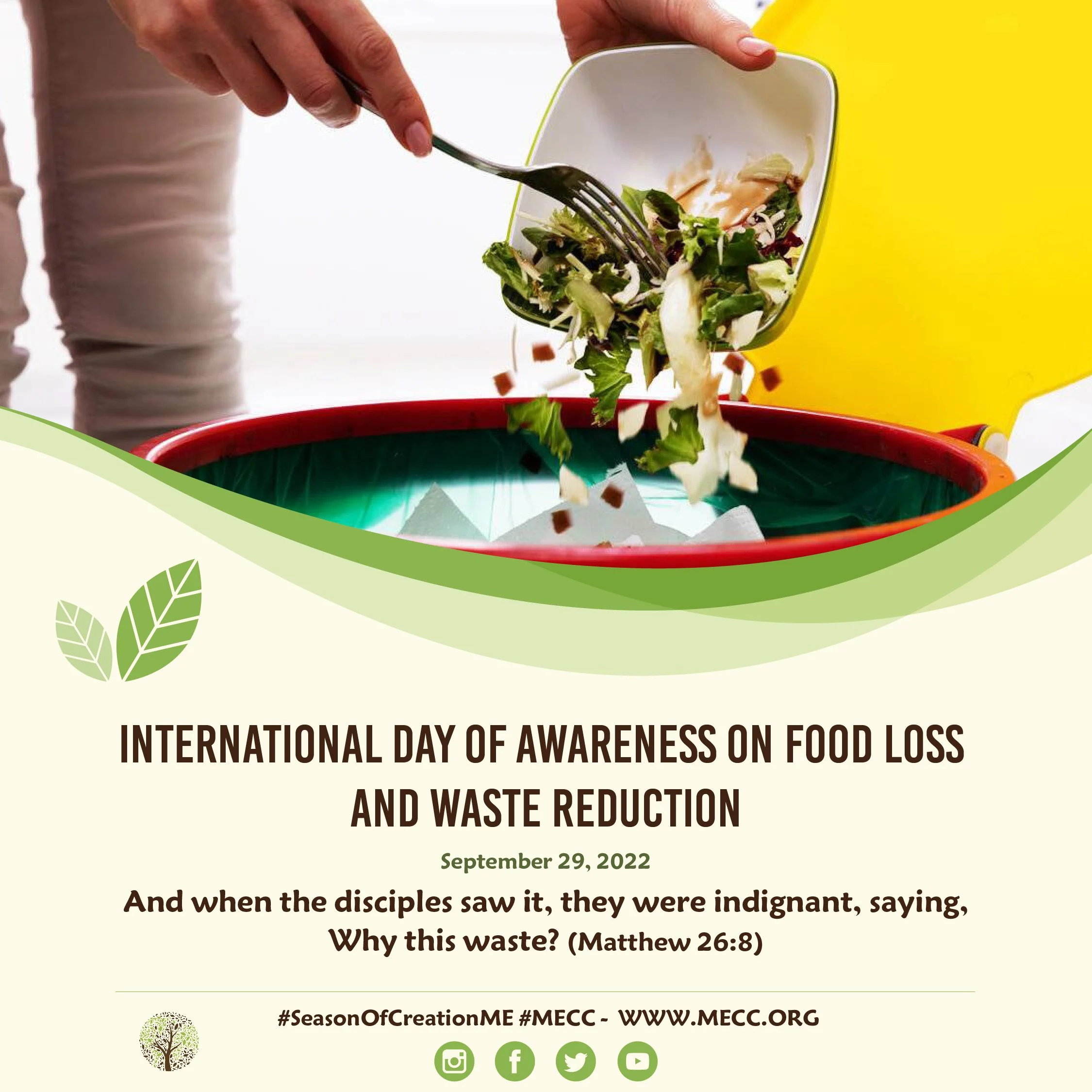 International Day of Awareness on Food Loss and Waste Reduction - September 29
